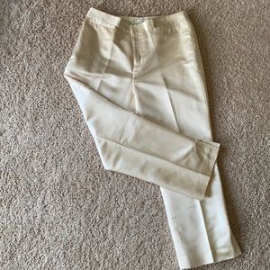 Banana republic Cropped silk pants